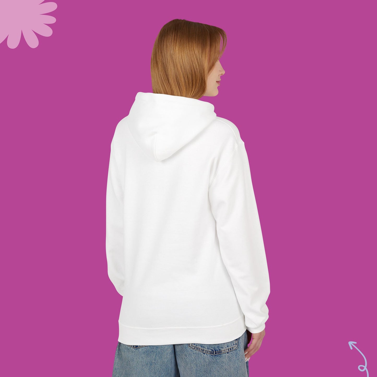 "Powered by Hope" Hoodie - Unisex Midweight Softstyle Fleece