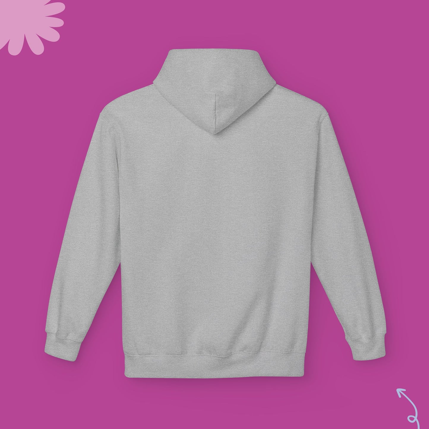 "Powered by Hope" Hoodie - Unisex Midweight Softstyle Fleece
